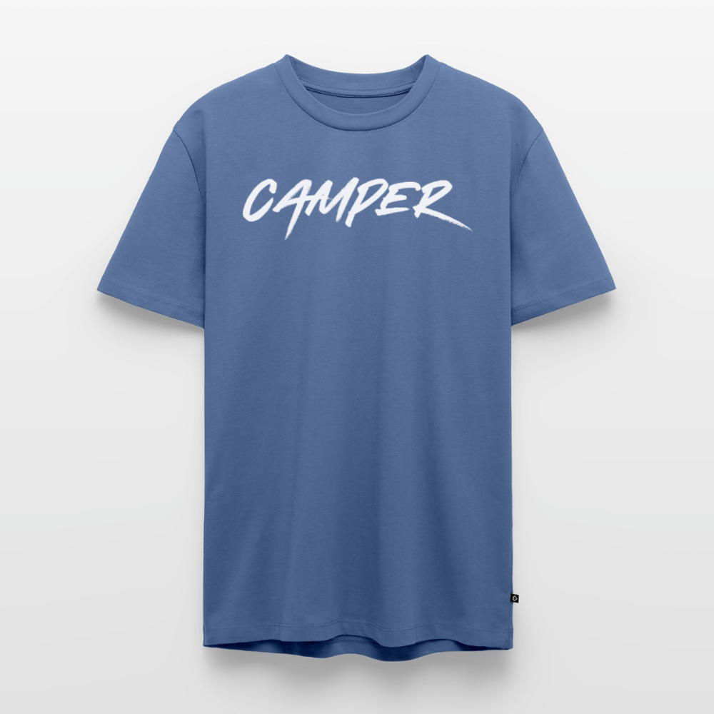 Camper - Herren Camping T-Shirt - Taubenblau