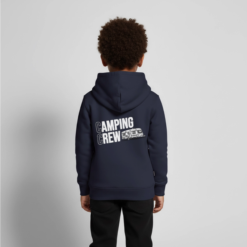 Wohnwagen Camping Crew - Kinder Camping Hoodie - Navy