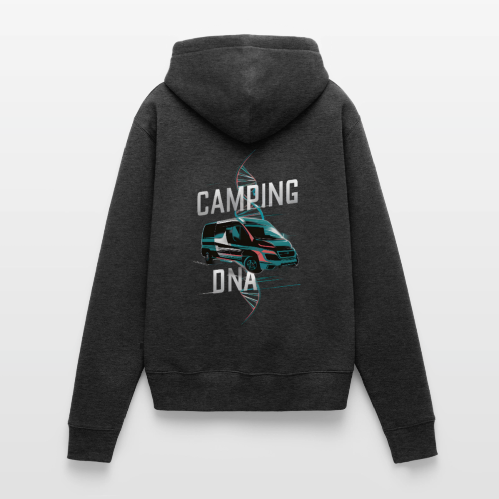 SPOD - Vanlife Camping DNA - Damen Camping Hoodie - Anthrazit meliert