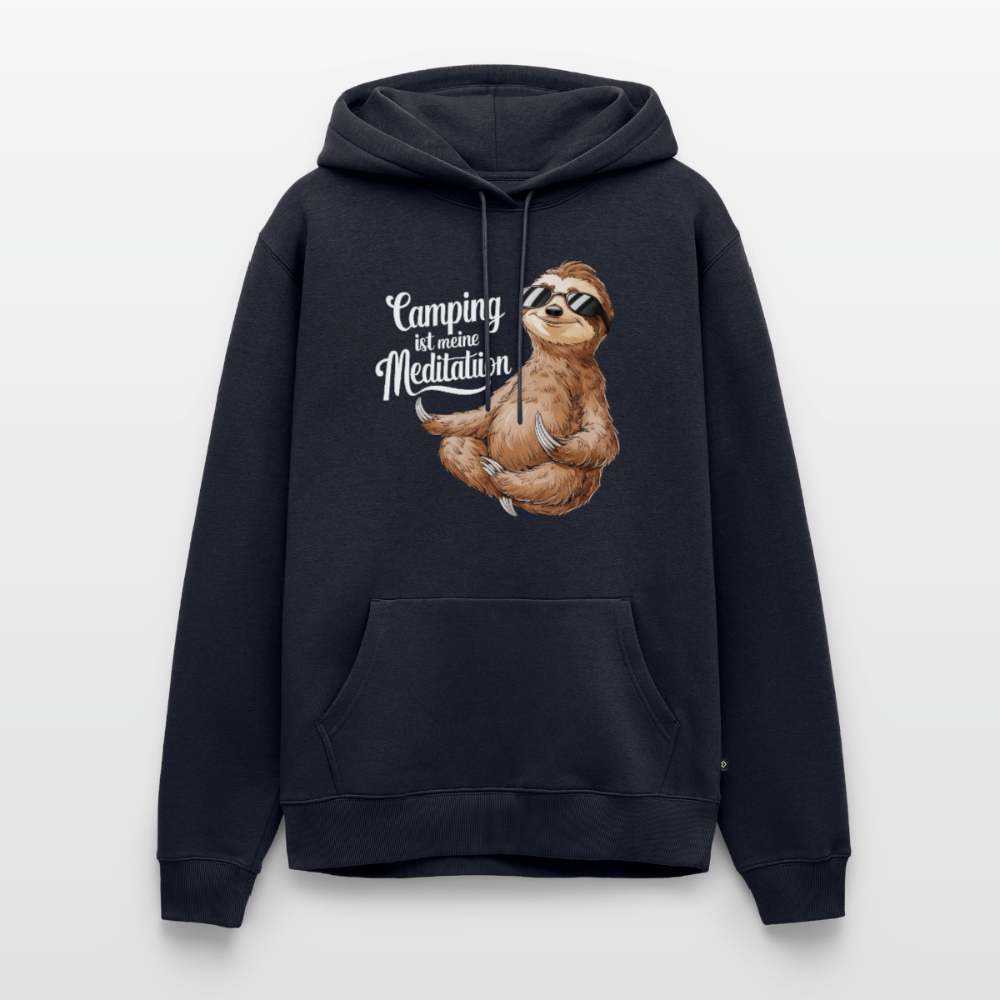 Camping ist Meditation - Herren Camping Hoodie - Navy