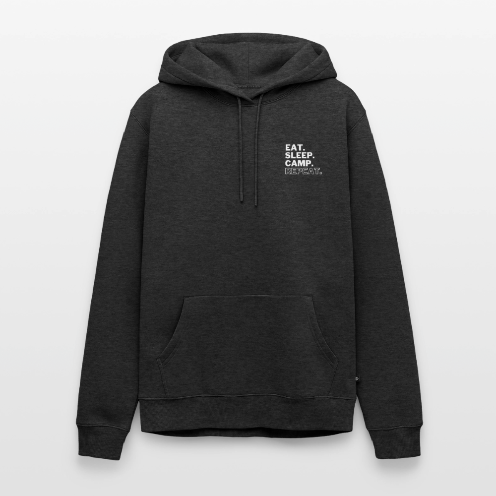 Eat Drink Camp - Herren Camping Hoodie - Anthrazit meliert
