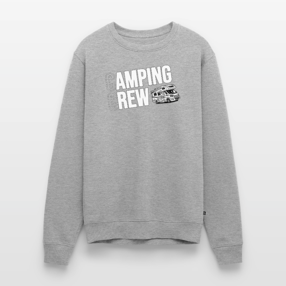 Wohnmobil Camping Crew - Herren Camping Sweatshirt - Grau meliert