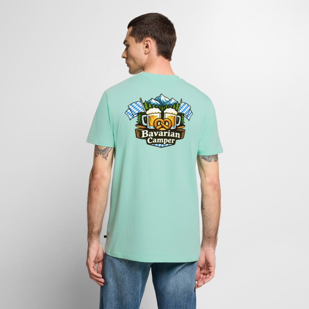 Bavarian Camper - Herren Camping T-Shirt - Mint