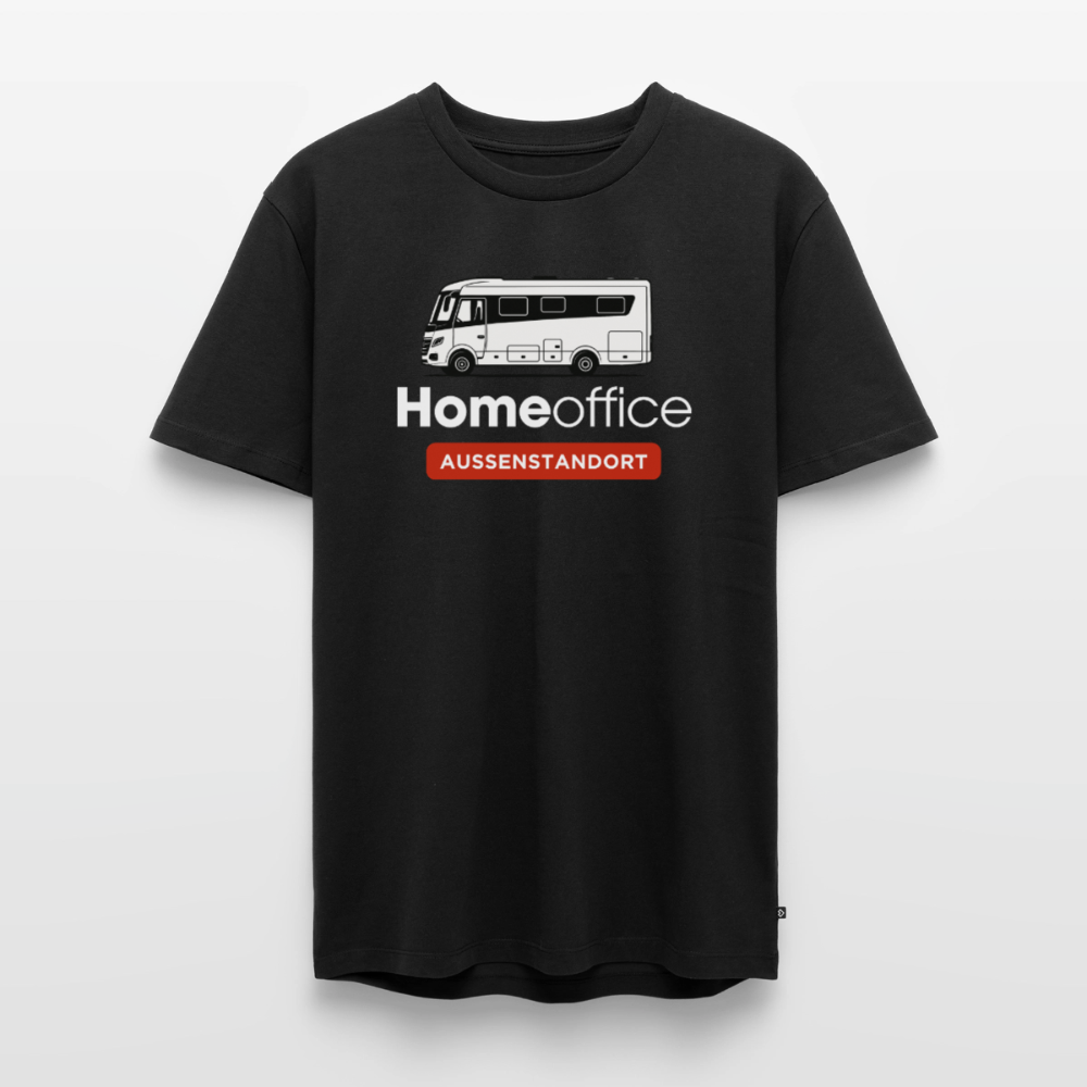 Vollintegriert Homeoffice - Herren Camping T-Shirt - Schwarz