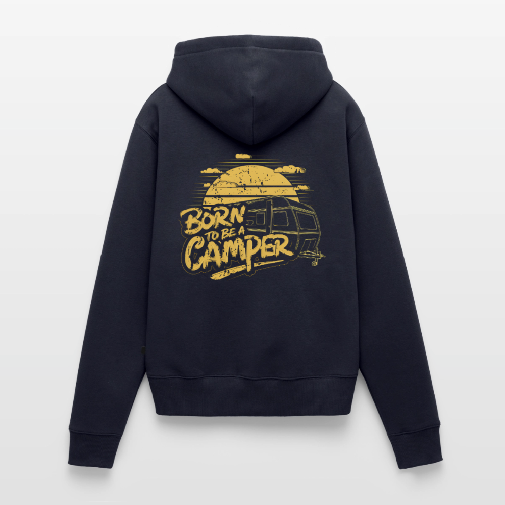 SPOD - Born to be a Camper - Damen Camping Hoodie - Navy