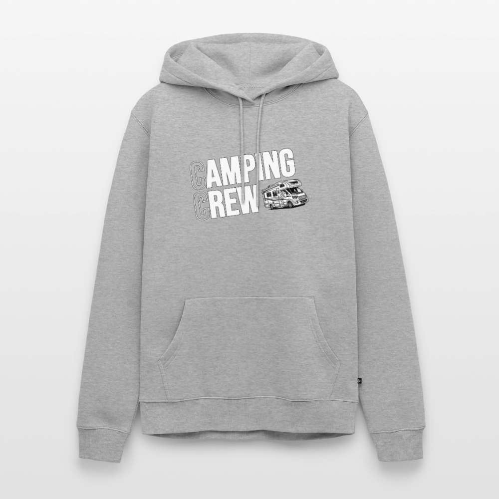 Wohnmobil Camping Crew - Herren Camping Hoodie - Grau meliert