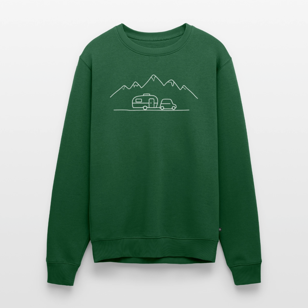 Keep it simple - Herren Camping Sweatshirt - Flaschengrün