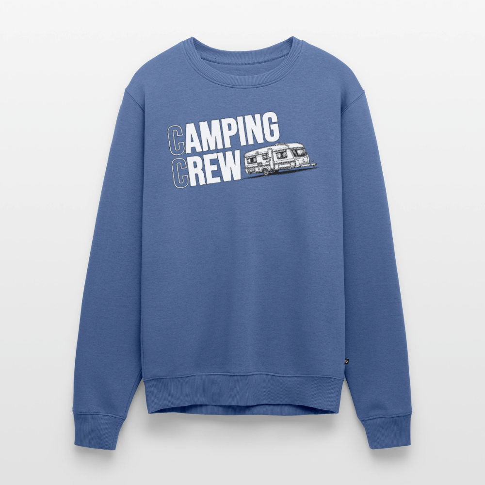 Wohnwagen Camping Crew - Herren Camping Sweatshirt - Taubenblau