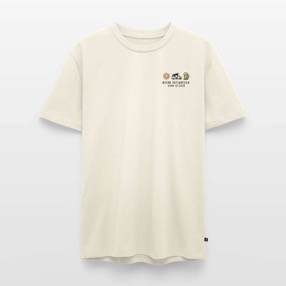 Definition von Glück - Herren Camping T-Shirt - Bulli