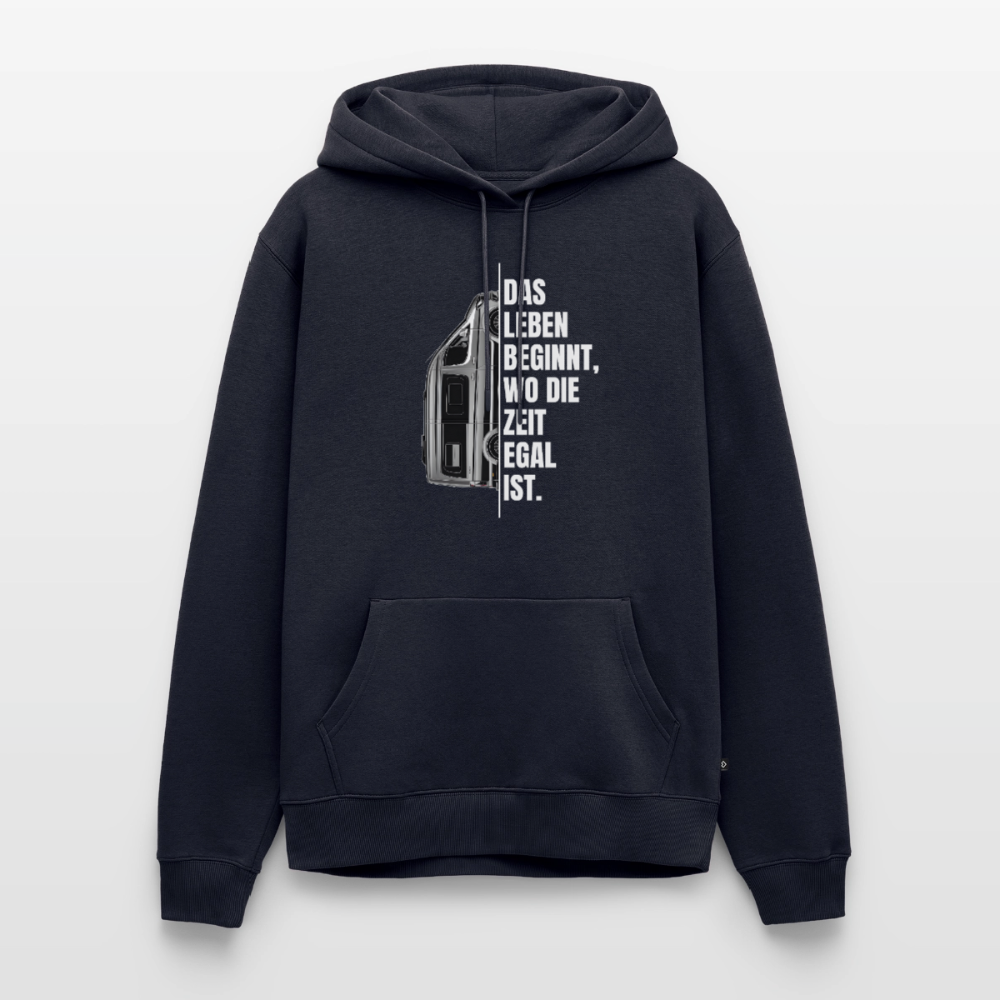 Camping ist Zeitlos - Herren Camping Hoodie - Vanlife - Navy