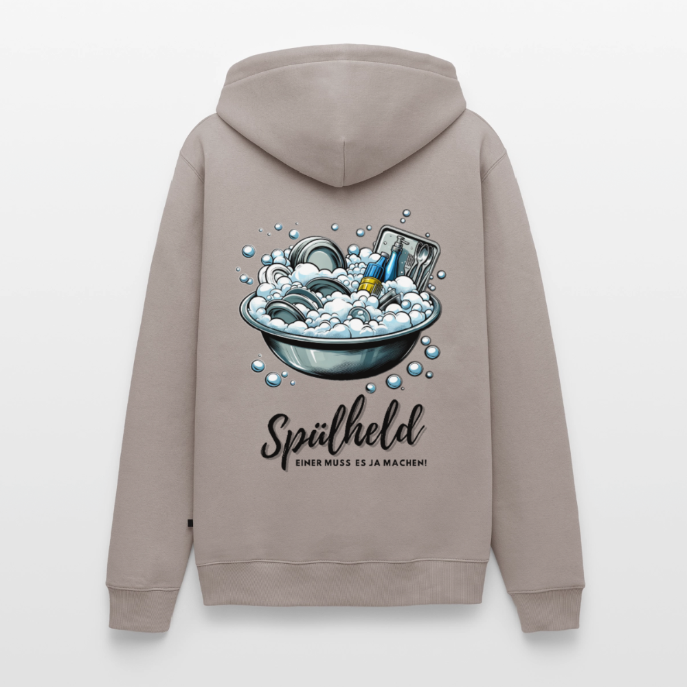 Camping Spülheld - Herren Camping Hoodie - Taupe