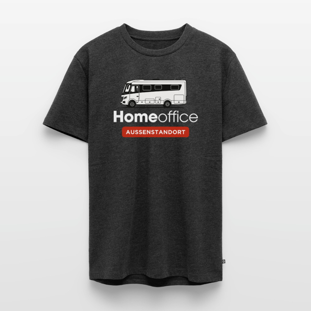 Vollintegriert Homeoffice - Herren Camping T-Shirt - Anthrazit meliert