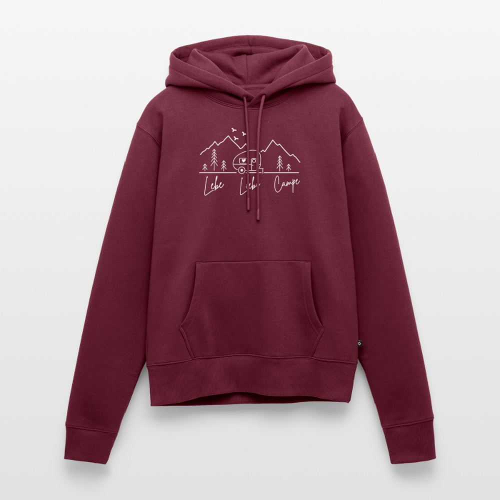 Lebe Liebe Campe - Damen Camping Hoodie - Khaki