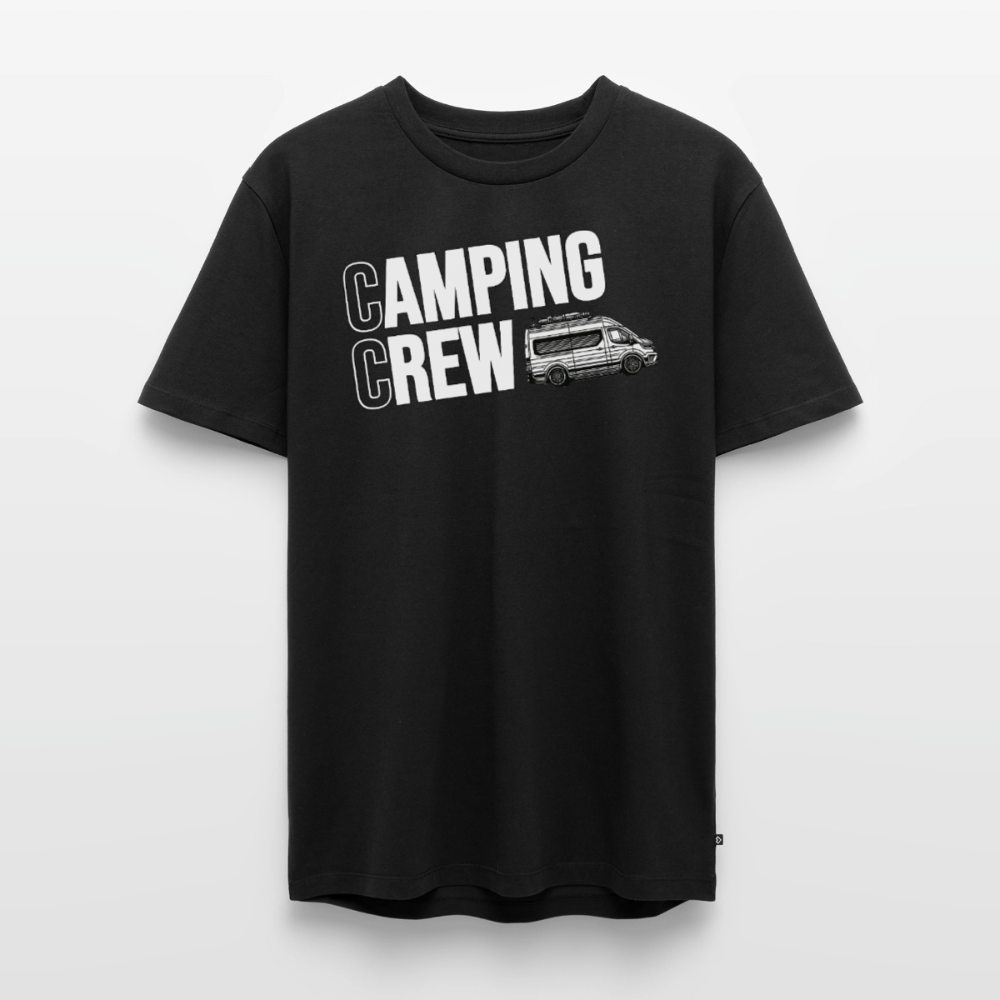 Vanlife Camping Crew - Herren Camping T-Shirt - Schwarz