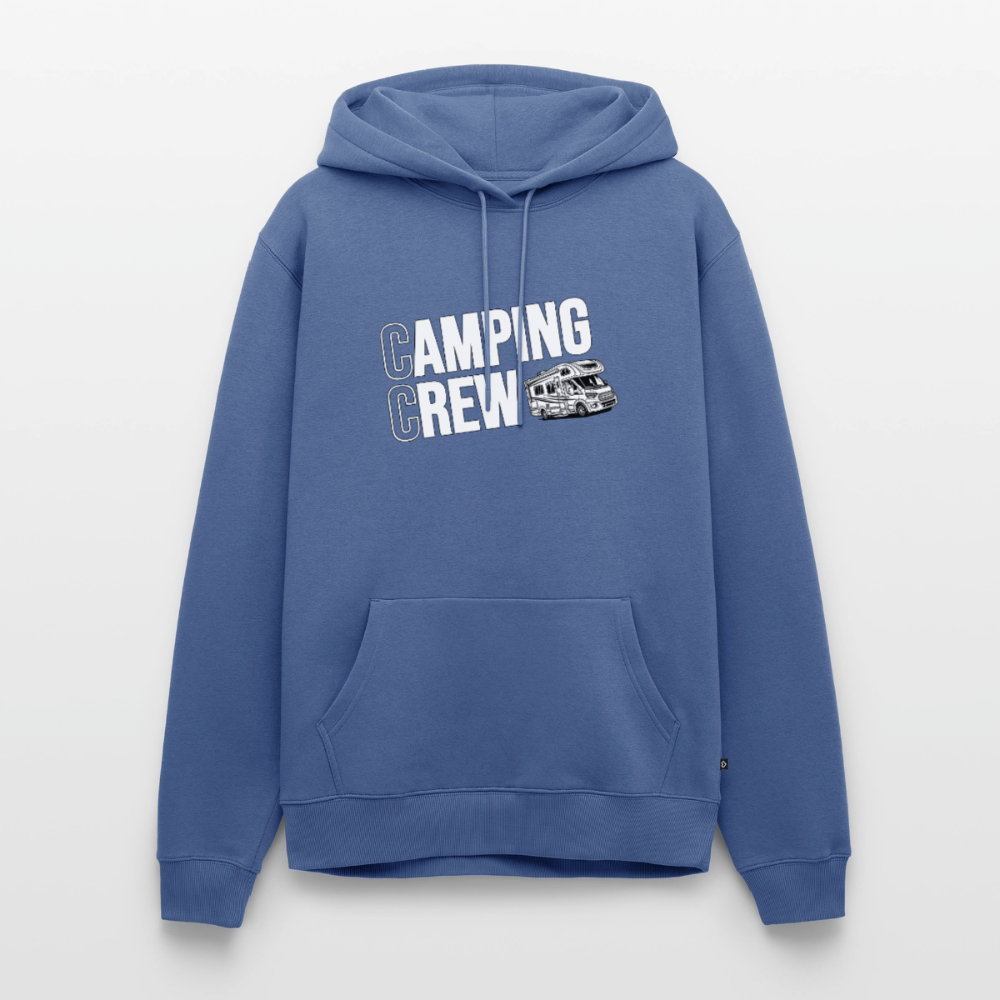 Wohnmobil Camping Crew - Herren Camping Hoodie - Taubenblau