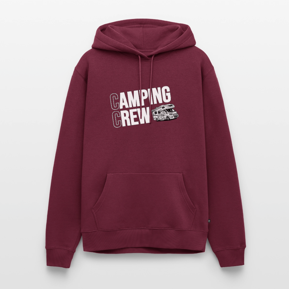 Wohnmobil Camping Crew - Herren Camping Hoodie - Burgunderrot