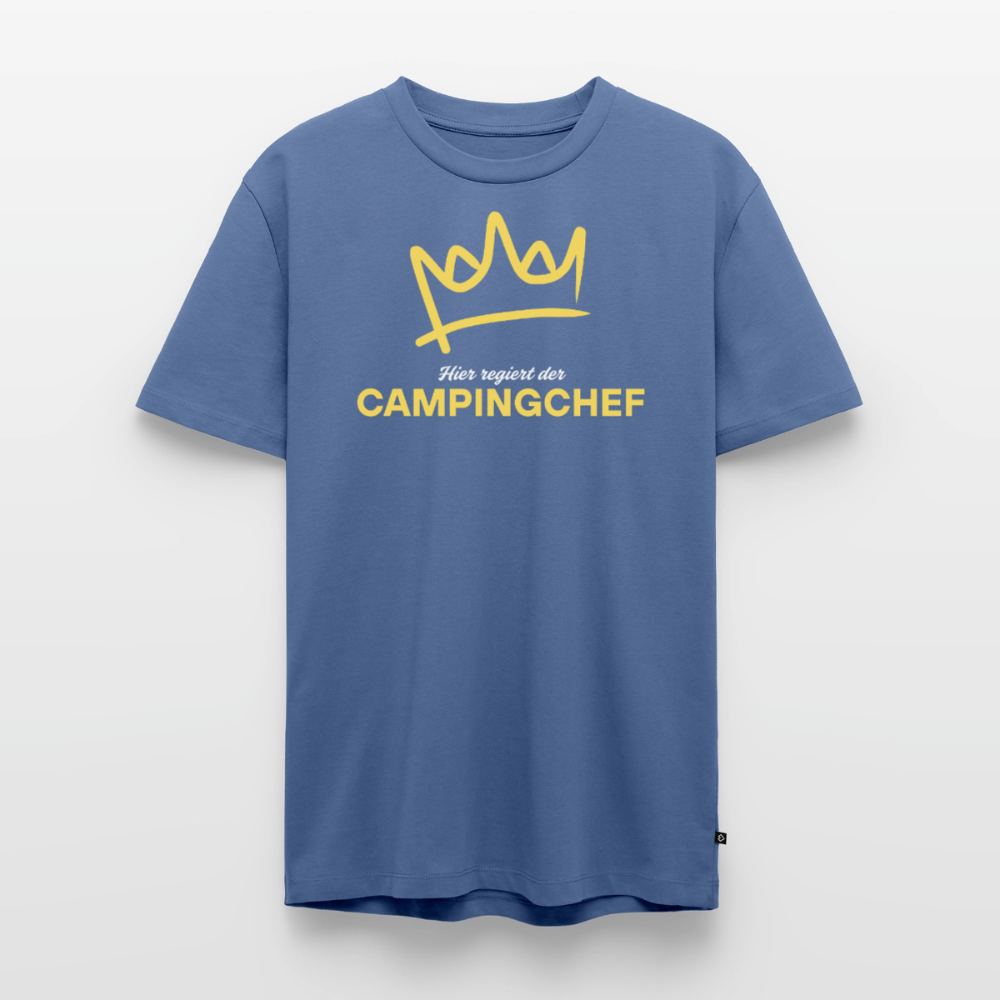 Campingchef - Herren Camping T-Shirt - Taubenblau