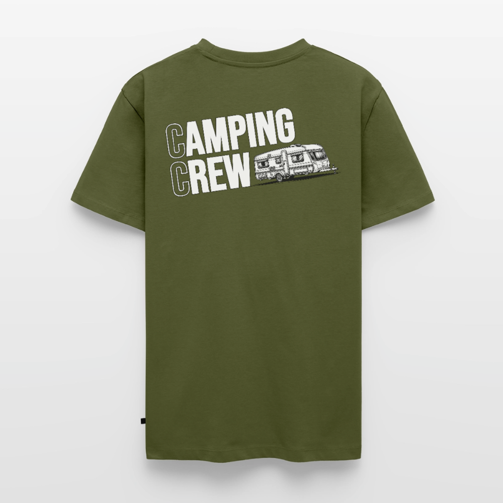 Wohnwagen Camping Crew - Herren Camping T-Shirt - Khaki