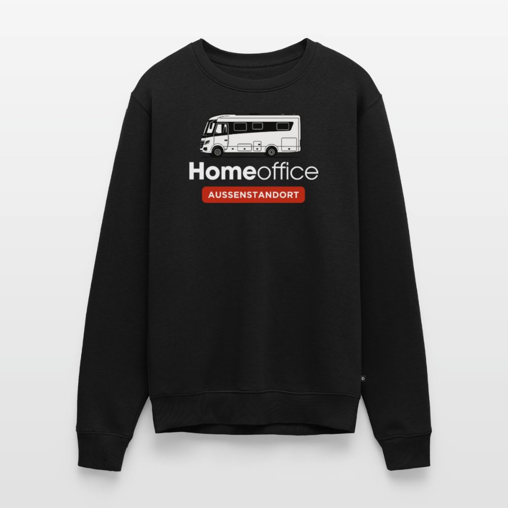 Vollintegriert Homeoffice - Herren Camping Sweatshirt - Schwarz