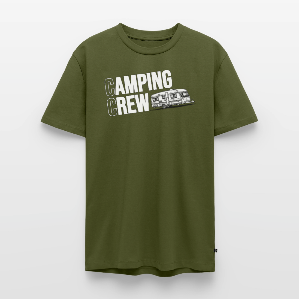 Wohnwagen Camping Crew - Herren Camping T-Shirt - Khaki