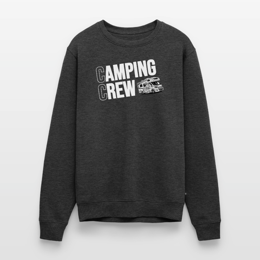 Wohnmobil Camping Crew - Herren Camping Sweatshirt - Anthrazit meliert