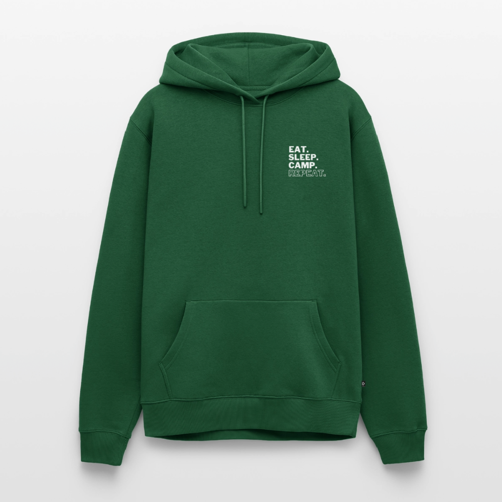 Eat Drink Camp - Herren Camping Hoodie - Flaschengrün