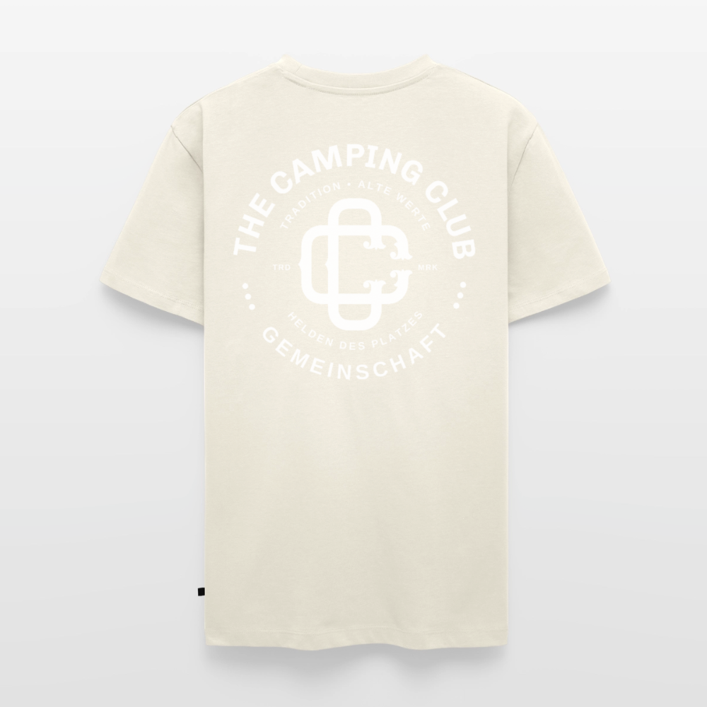 Camping Club - Herren Camping T-Shirt - Naturweiß