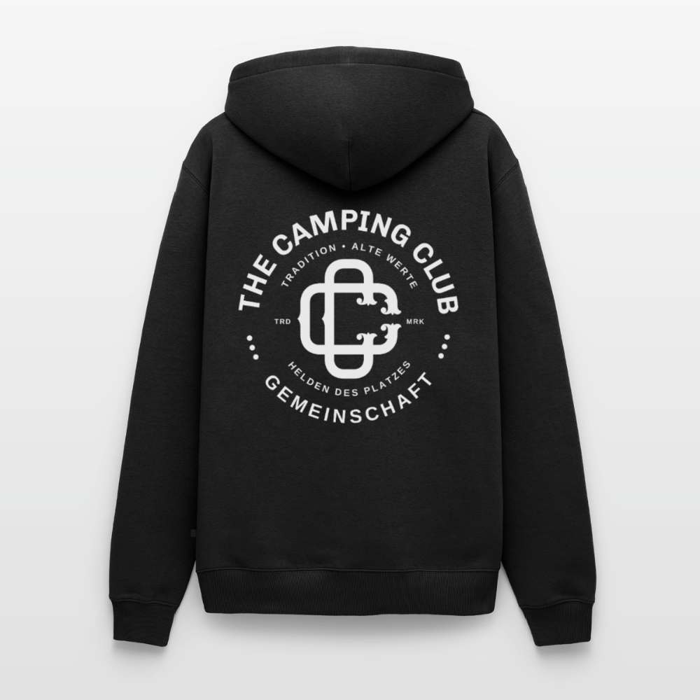 Camping Club - Herren Camping Hoodie - Schwarz