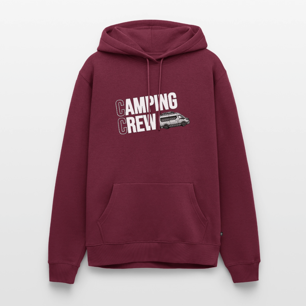 Vanlife Camping Crew - Herren Camping Hoodie - Burgunderrot