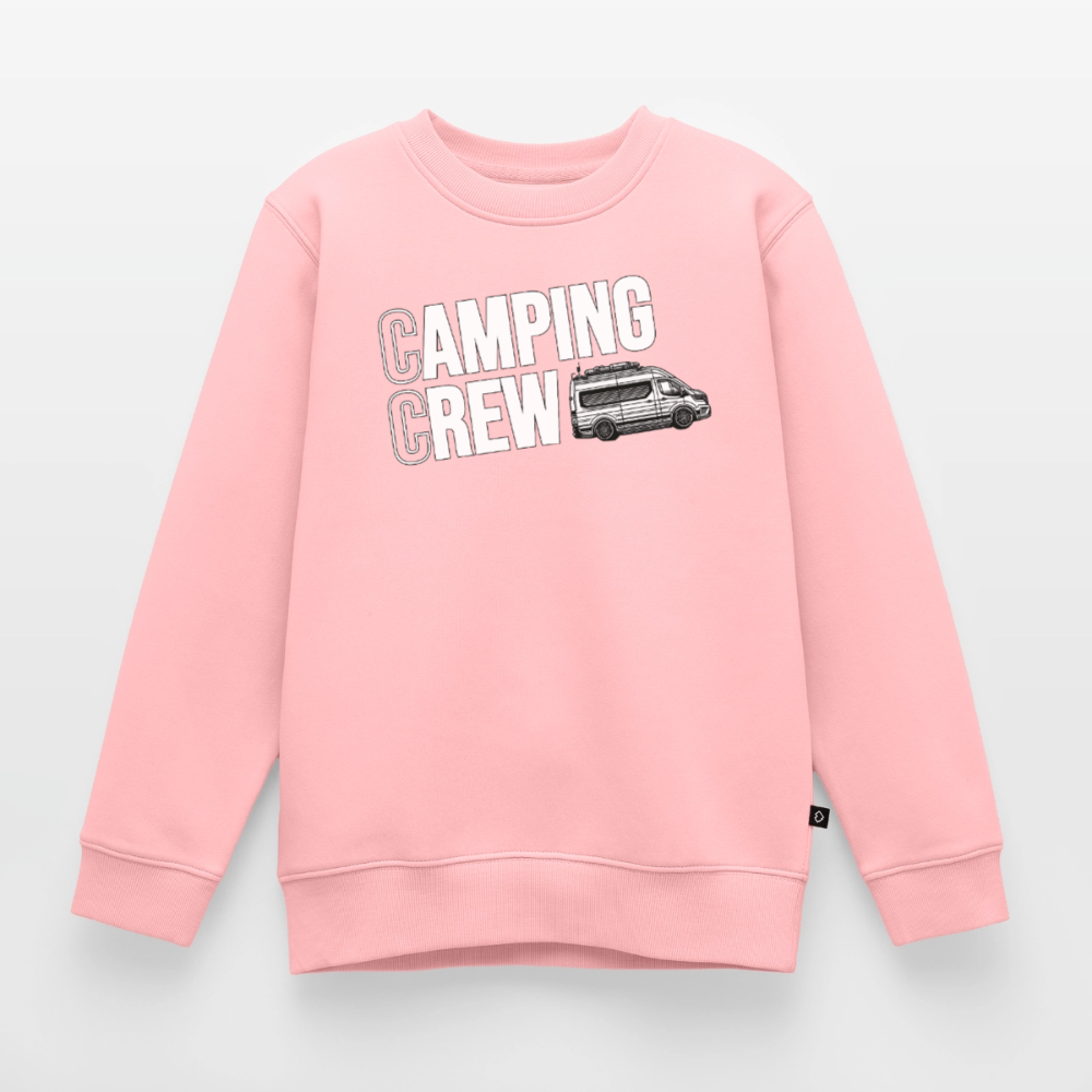 Vanlife Camping Crew - Kinder Camping Sweatshirt - Rosa