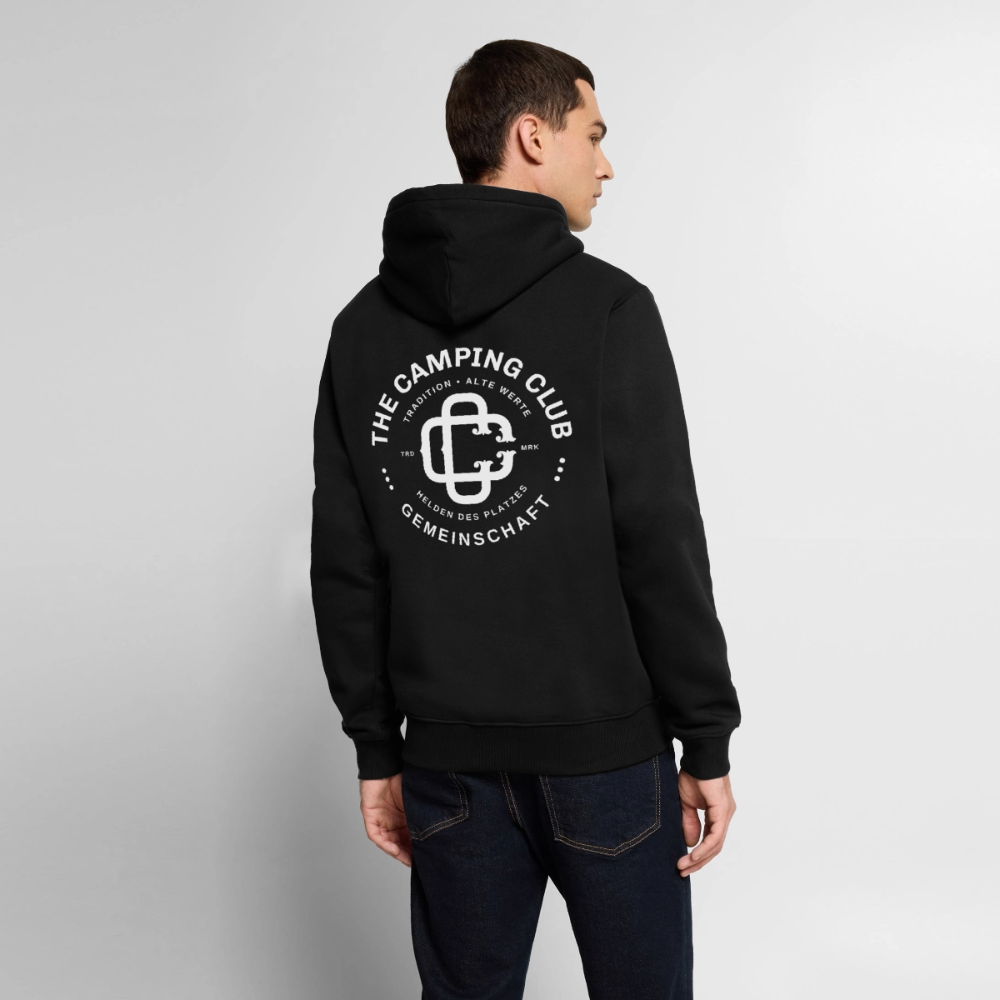 Camping Club - Herren Camping Hoodie - Schwarz