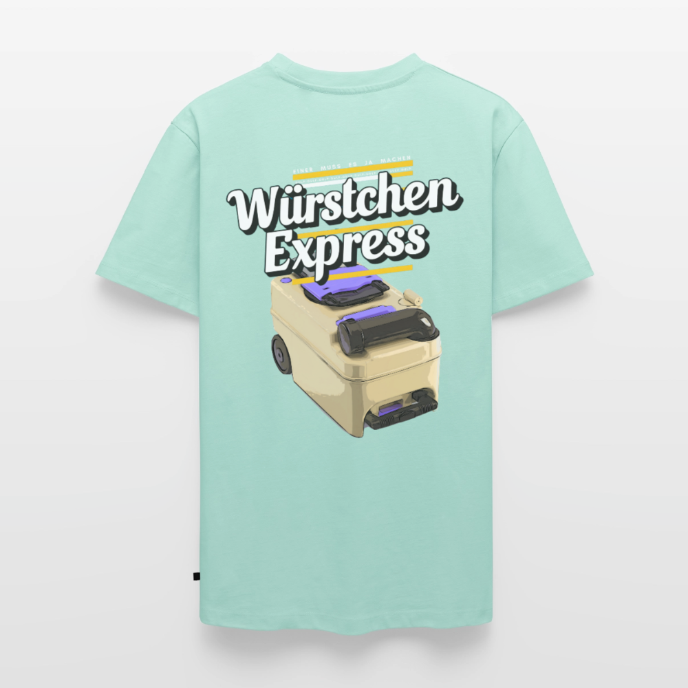 Würstchen Express - Herren Camping T-Shirt - Mint