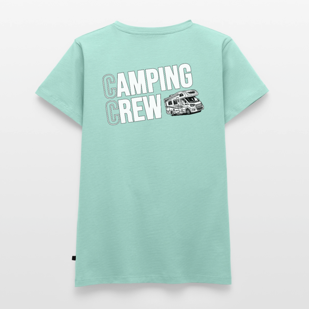Wohnmobil Camping Crew - Damen Camping T-Shirt - Mint