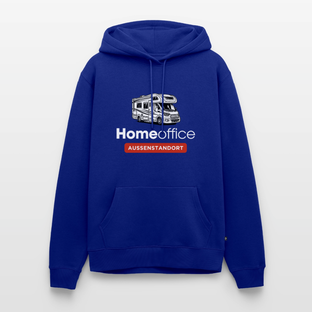Wohnmobil Homeoffice - Herren Camping Hoodie - Royalblau