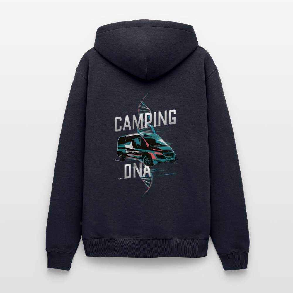 Vanlife Camping DNA - Herren Camping Hoodie - Navy