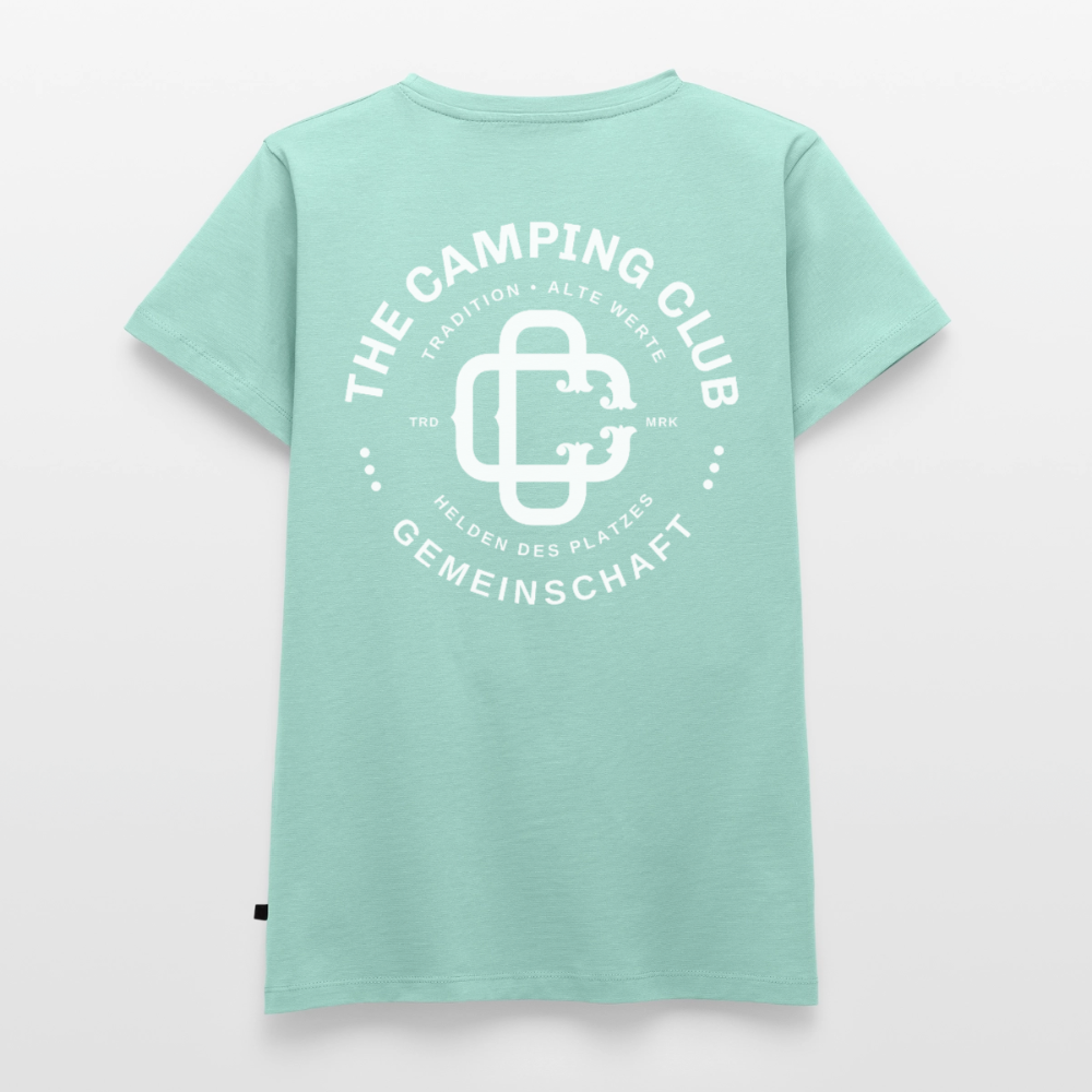 Camping Club - Damen Camping T-Shirt - Mint