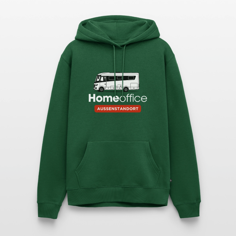 Vollintegriert Homeoffice - Herren Camping Hoodie - Flaschengrün