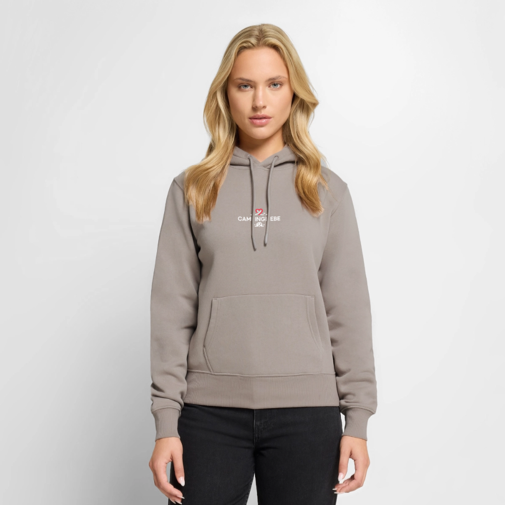 SPOD - Wohnwagen Campingliebe - Damen Camping Hoodie - Taupe