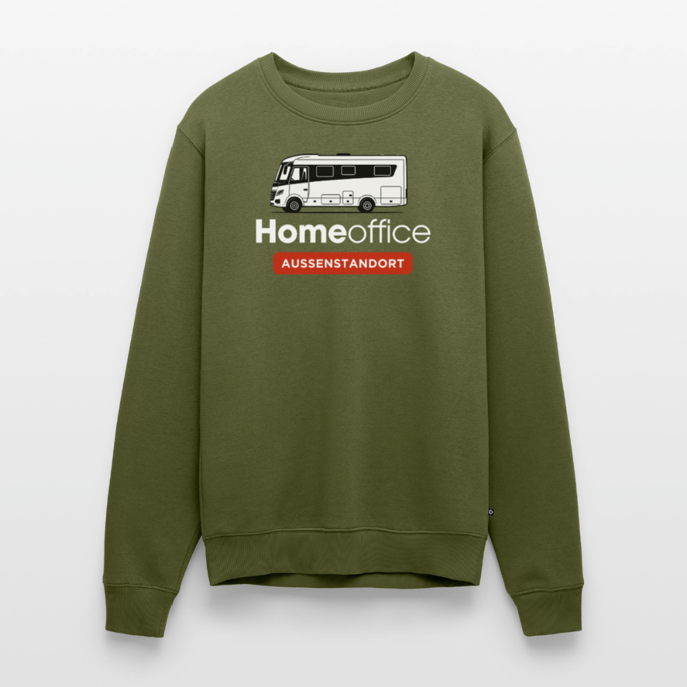 Vollintegriert Homeoffice - Herren Camping Sweatshirt - Khaki