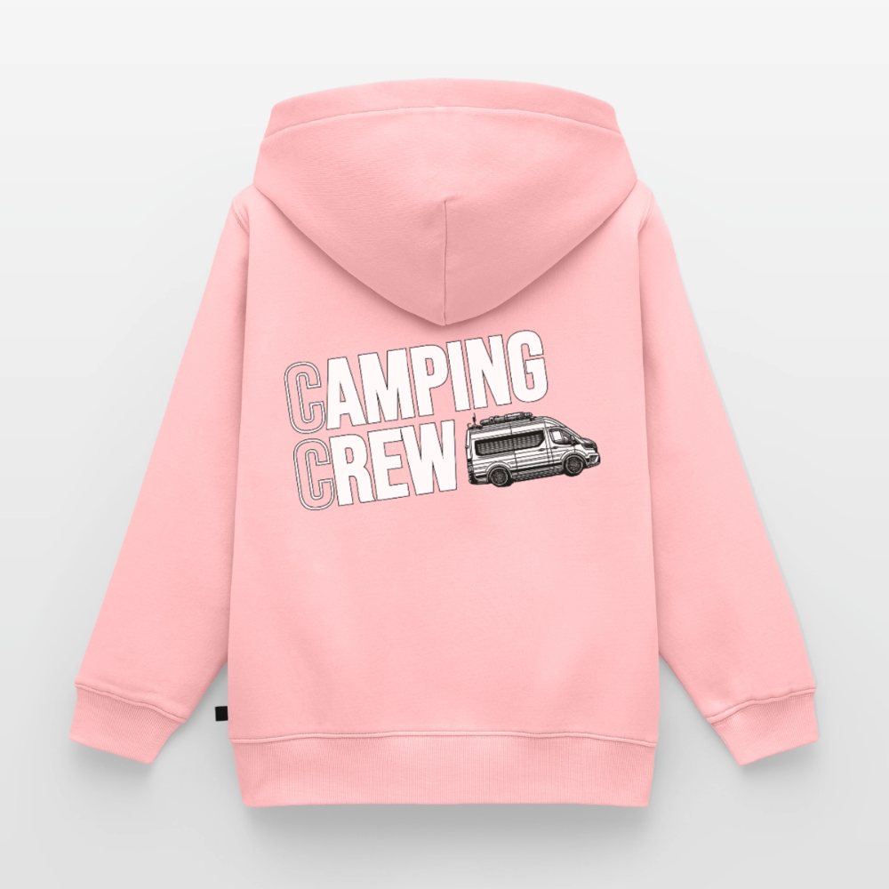 Vanlife Camping Crew - Kinder Camping Hoodie - Rosa