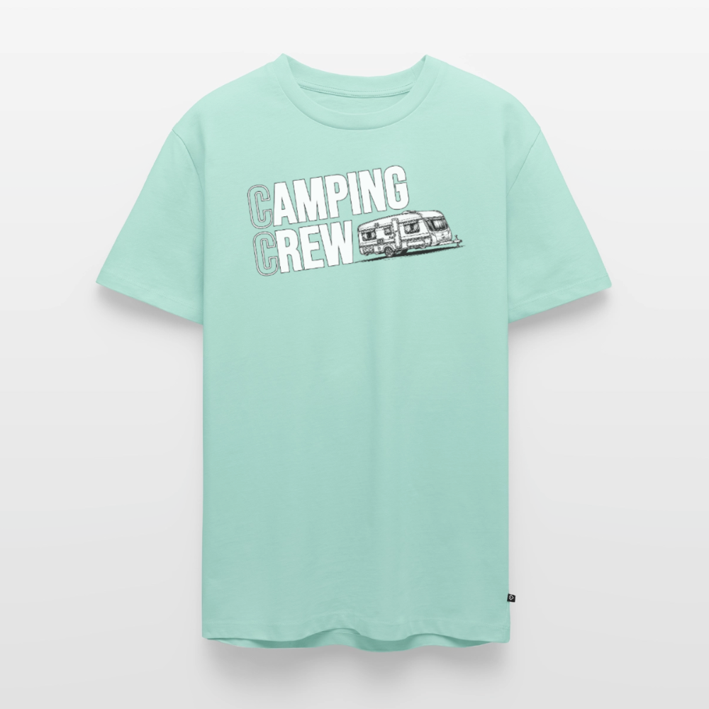 Wohnwagen Camping Crew - Herren Camping T-Shirt - Mint