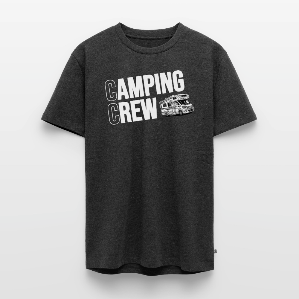 Wohnmobil Camping Crew - Herren Camping T-Shirt - Anthrazit meliert