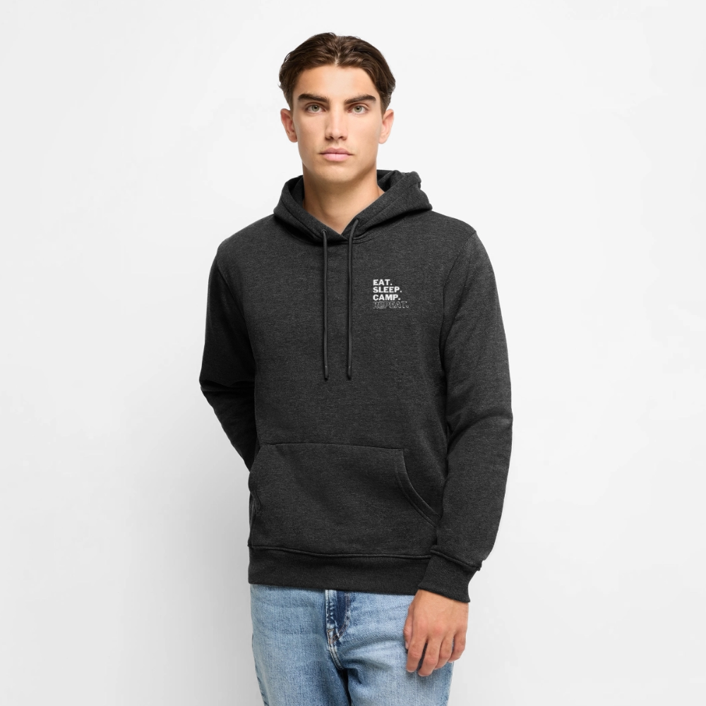 Eat Drink Camp - Herren Camping Hoodie - Anthrazit meliert
