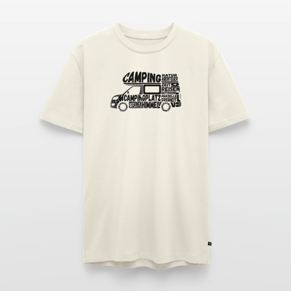 Camping Typografie - Herren Camping T-Shirt - Naturweiß