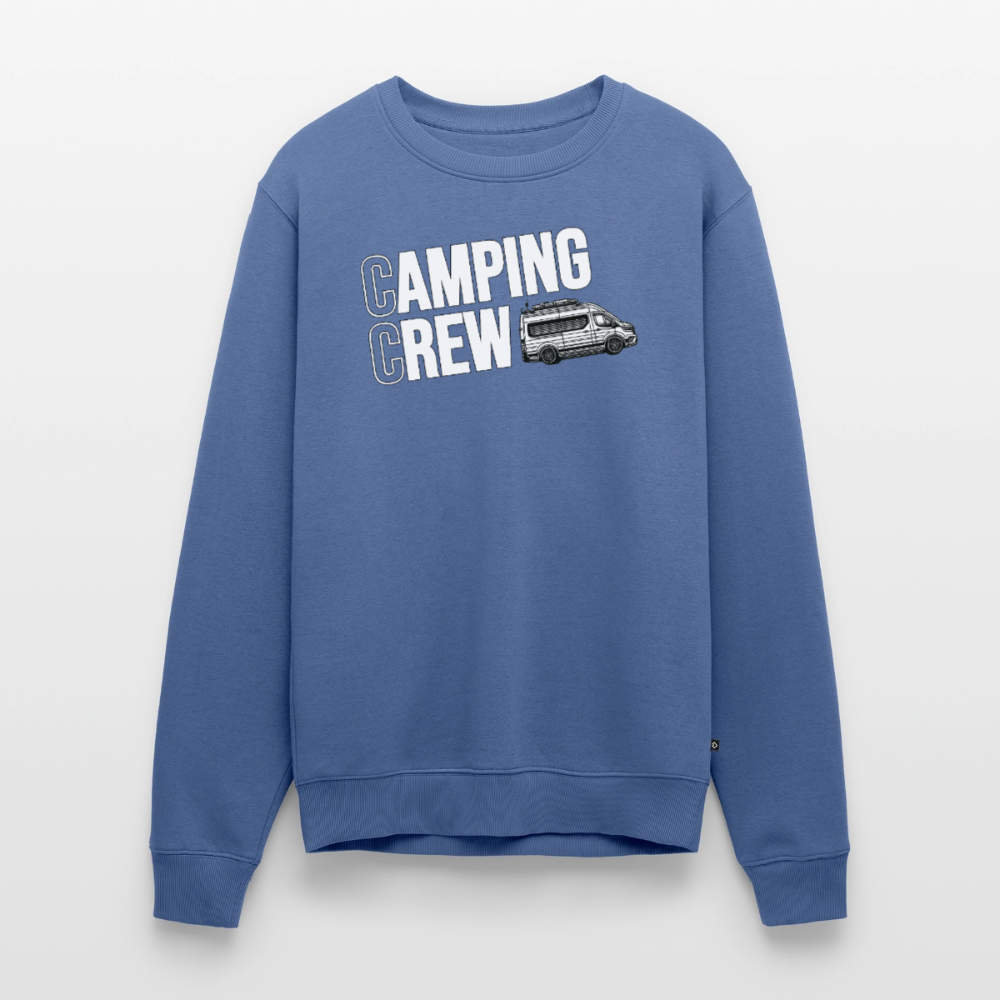Vanlife Camping Crew - Herren Camping Sweatshirt - Taubenblau