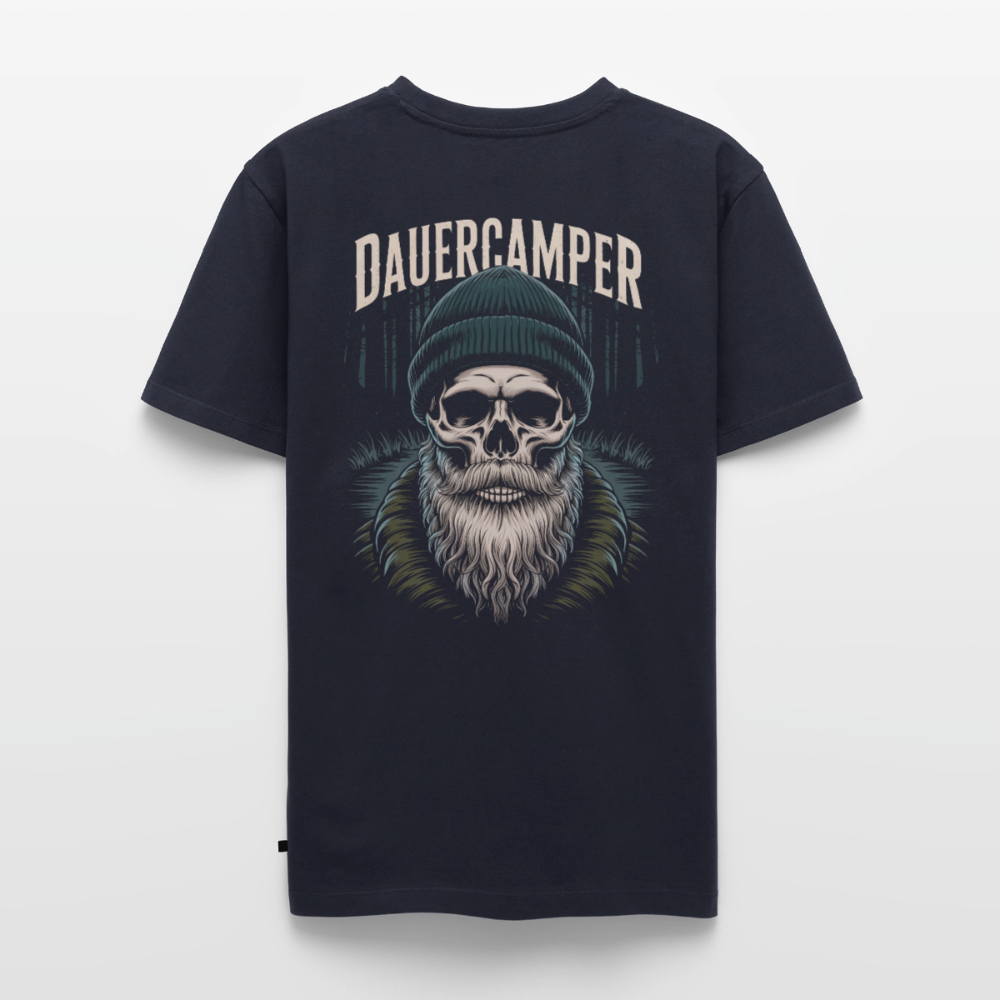Dauercamper - Herren Camping T-Shirt - Navy