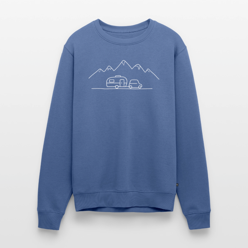 Keep it simple - Herren Camping Sweatshirt - Taubenblau