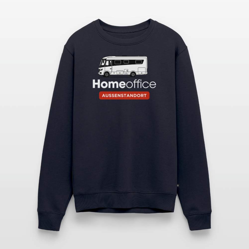 Vollintegriert Homeoffice - Herren Camping Sweatshirt - Navy