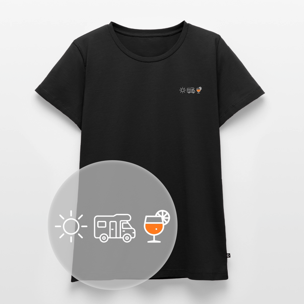 Sonne Wohnmobil Aperol - Damen Camping T-Shirt