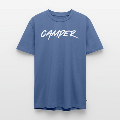 Camper - Herren Camping T-Shirt - Taubenblau